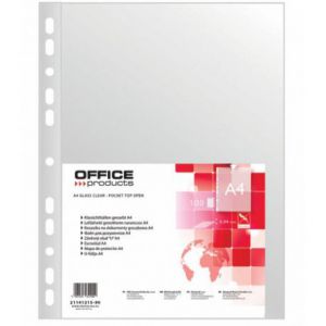 Koszulki A4 Office groszkowe, 100szt